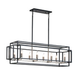 Retro Industrial Chandelier for Table Dining Room Kitchen Island Bar Light Pendant