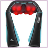 Shiatsu Neck Massager with Heat, Pain Relief Deep Tissue for Dad Mom, Christmas Gift for Him Her