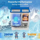 Portable Washing Machine with 18 LBS Washer and
