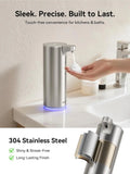 Automatic Foaming Soap Dispenser Touchless, 0.2s Fast Sensor, USB-C Rechargeable