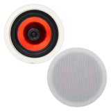 Herdio 6.5 Inch Bluetooth Ceiling Speaker 300W Waterproof Recessed Home Audio for Indoor