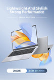 14.1" Ultra Slim Windows 11 Pro Laptop Computer intel Atom A3950 12GB RAM 1TB 2TB SSD Notebook PC 1080P HD Office