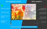 150 inch Projector Screen with Stand for Sports events & Football Match