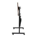 Adjustable Height Standing Desk, Portable Laptop Desk, Rolling Computer Stand