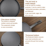 20cm Cast Iron Skillet Thickened Frying Pan Round Omelette Pan