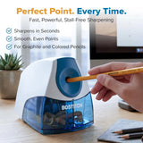 Heavy-Duty Electric Pencil Sharpener for Classroom, Stall-Free Motor, Large