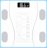 Body Fat Scale Smart Wireless Digital Bathroom Weight Scale Body Composition Analyzer With Smartphone