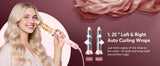 5 in 1 Hair Styler with Travel Bag Air Wrap 1200W Hair Dryer Straightening & Blow Dryer Brush