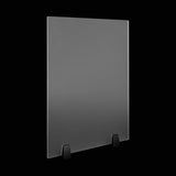 (24" x 18") Office Desk Divider 2 pcs, Acrylic Desk Privacy Panels