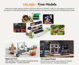 ANYCUBIC Kobra 4 Combo 3D Printer, Multi-Color Printing