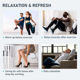 Electric Leg Massager Kneading Squeeze Relaxation Calf Foot with Remote