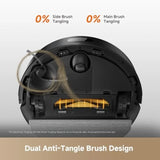 Robot Vaccum and Mop Combo with 20, 000Pa Suction, Anti-Tangling Tech
