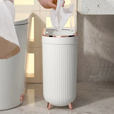 Luxury Large Capacity Trash Can Gold Luxury Trash Can High push Plastic Kitchen Trash Can with Lid Bathroom Trash Can