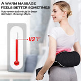 Shiatsu Neck and Shoulder Massager with Heat Deep Tissue Kneading Sports Recovery Massagers for Back, Relaxation Gifts for Mom, Wife, Women
