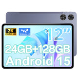 SVITOO Tablet 2026 Android 16 12 Inch 2000 x 1200 2K Display IPS Large Screen