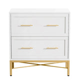 Tribesigns 2 Drawer File Cabinet, Modern Lateral Filing Cabinet for Letter