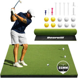 Golf Mat 31mm 5x4ft 5x5ft HighElasticity Artificial Turf Mat for Indoor Outdoor