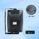 Herdio 4PCS 6.5'' 800W Passive Outdoor Speakers Wired Waterproof 2-Way Wall Mounte