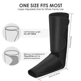 SEJOY Leg Air Compression Massager for Foot Heat, Handheld Controller