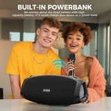 W-KING X10MIC Portable Bluetooth Speakers Outdoor Wireless w/ Microphone