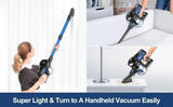 INSE Cordless 160W Powerful 6-in-1 Handheld Stick Vacuum Up to 45mins