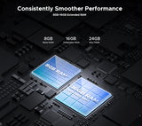DOOGEE S119 Rugged Phone 1.32" Rear Display 6.72" FHD+IPS 32GB(8+24) 512GB 100MP Camera