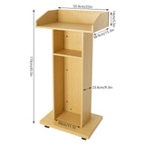 Podium Stand Portable Presentation Stand for Church Weddings School