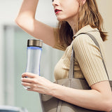 380ml Hydrogen Water Generator Bottle Electric USB Rechargeable Hydrogen Water Bottle