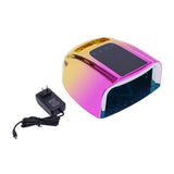 96W UV LED Nail Lamp Rechargeable Cordless Gel Nail Dryer with 4 Timer Settings&Smart Sensor Gradient Portable