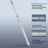 Ear Wax Pickers Stainless Steel Earpick Wax Remover Curette Ear Pick Cleaner MD DC PRINT