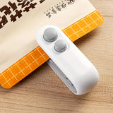 Handheld Mini Heat Sealer Machine - Portable Bag Sealer for Food Snacks