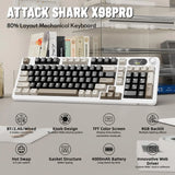 ATTACK SHARK X98Pro Wireless Mechanical Keyboard with Screen & Knob