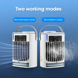 Mini Portable Air Conditioner Fan, Mobile Small Conditioning Fan for Room
