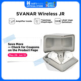 HIFIMAN SVANAR Wireless Jr. Noise Cancelling Bluetooth In-Ear Hi-Fi Earphones with Amplifier Inside, Topology Diaphragm Driver