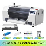 A3 Plus XP600 DTF Printer,Direct to Film,2X-Speed Compared to L1800,5" LED Multi-Function Display