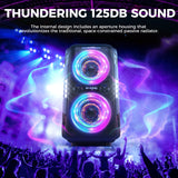 120dB/V5.3 Big Party Boombox Portable Speaker Wireless