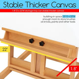 large h-frame easel, easel stand for paintings, painting easels, easel stand for display
