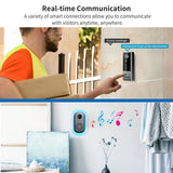Smart Video Doorbell: PIR Motion Sensor, Two-Way Intercom, Night Vision, Wireless