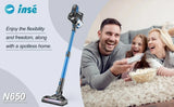 INSE Cordless 6-in-1 Handheld Stick Vacuum Up to 45mins Runtime for Home
