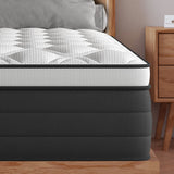 12"14" Gel Memory Foam Hybrid Pocket Spring Mattress Twin Full King Queen