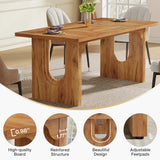 Tribesigns Executive Desk, 70.9" Large Office Computer Desk, Conference Table Meeting Room Table