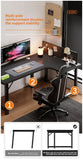 Stable Computer desk Home corner table Study table Office writing desk