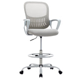 JHK Ergonomic Mesh Backrest Office Desk Chair Adjustable Height Computer Rolling Work Swivel Gaming Chairs