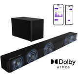 ULTIMEA Poseidon M60 Boom 5.1ch Soundbar with 5.25" Wired Subwoofer