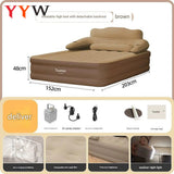 New 2 Persons Inflatable Mattress Camping Folding Outdoor Indoor Home