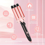5 in 1 Curling Iron Set with 3 Barrel Curling Iron and 4 Interchangeable Ceramic Fast Heat Wand