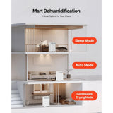 35 Pint Smart Dehumidifier for Home Basement Low Noise Humidity Control