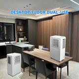 Portable Air Conditioner Mobile Air Cooler Dehumidifier w/4H Timer Remote