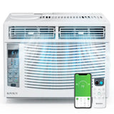 Smart 6000 BTU Window Air Conditioner with WiFi, Remote amp App Control