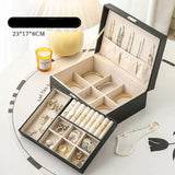 1PC Necklace Earrings Jewelry Storage Organizer Box, Ideal choice for Gifts